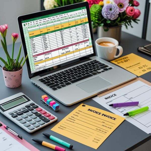 Florist Pricing Calculator & Invoice Kit