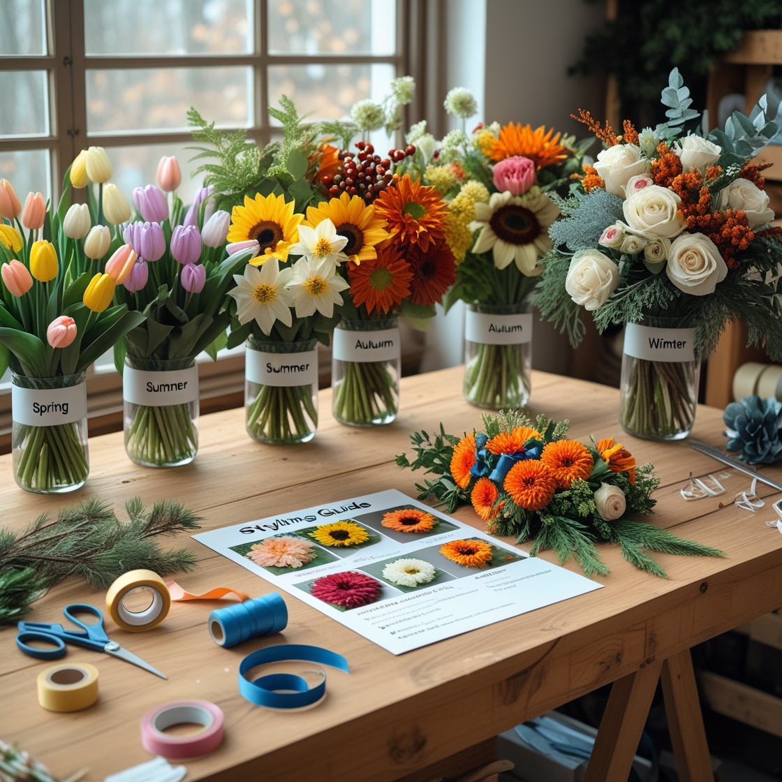 Seasonal Bouquet Styling Guide