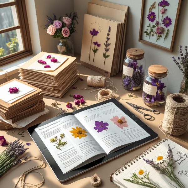 DIY Flower Pressing & Drying eBook